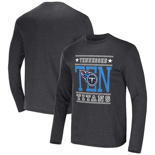Men's Tennessee Titans Heathered Charcoal x Darius Rucker Collection Long Sleeve T-Shirt